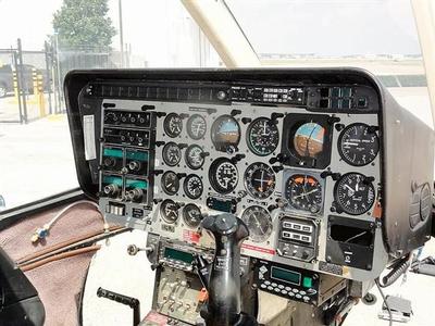 Bell 206 IFR cockpit